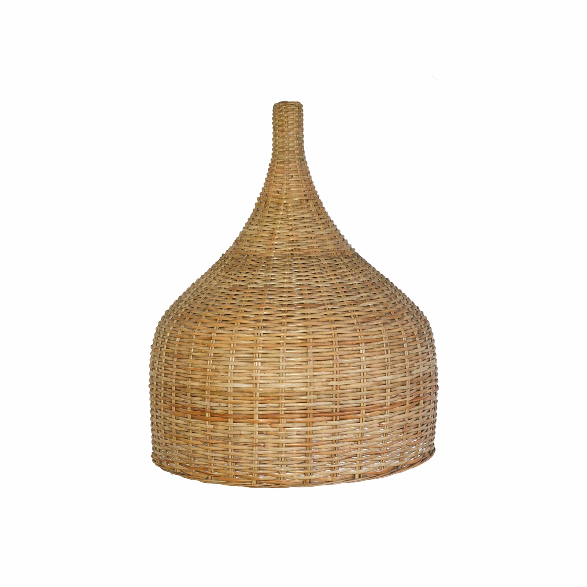 Large Wide Cone Lampshade - handcrafted cane furniture, Ceylon Cane Crafts
