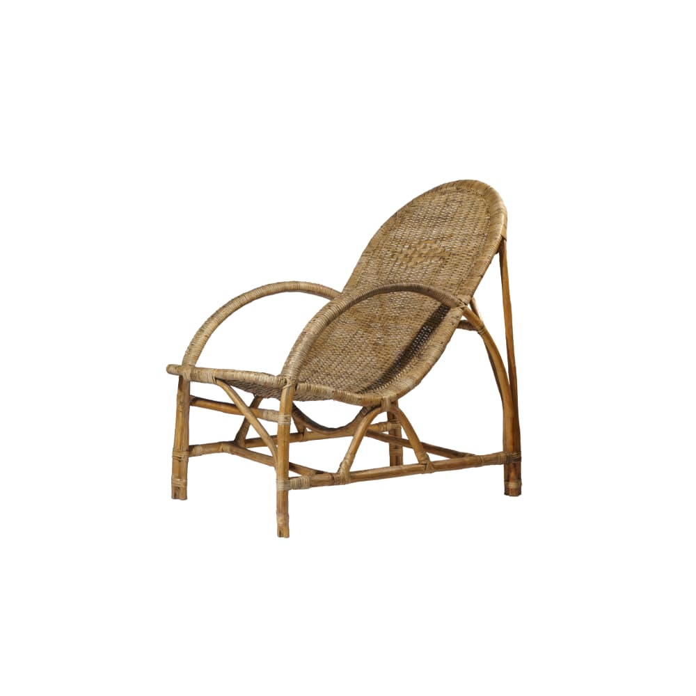 Cane Sleeping Chair - view 2, Ceylon Cane Crafts Sri Lanka