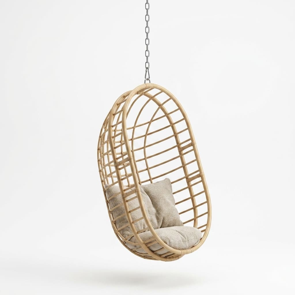 Synthetic Cane Swing - handmade cane furniture, Ceylon Cane Crafts Sri Lanka